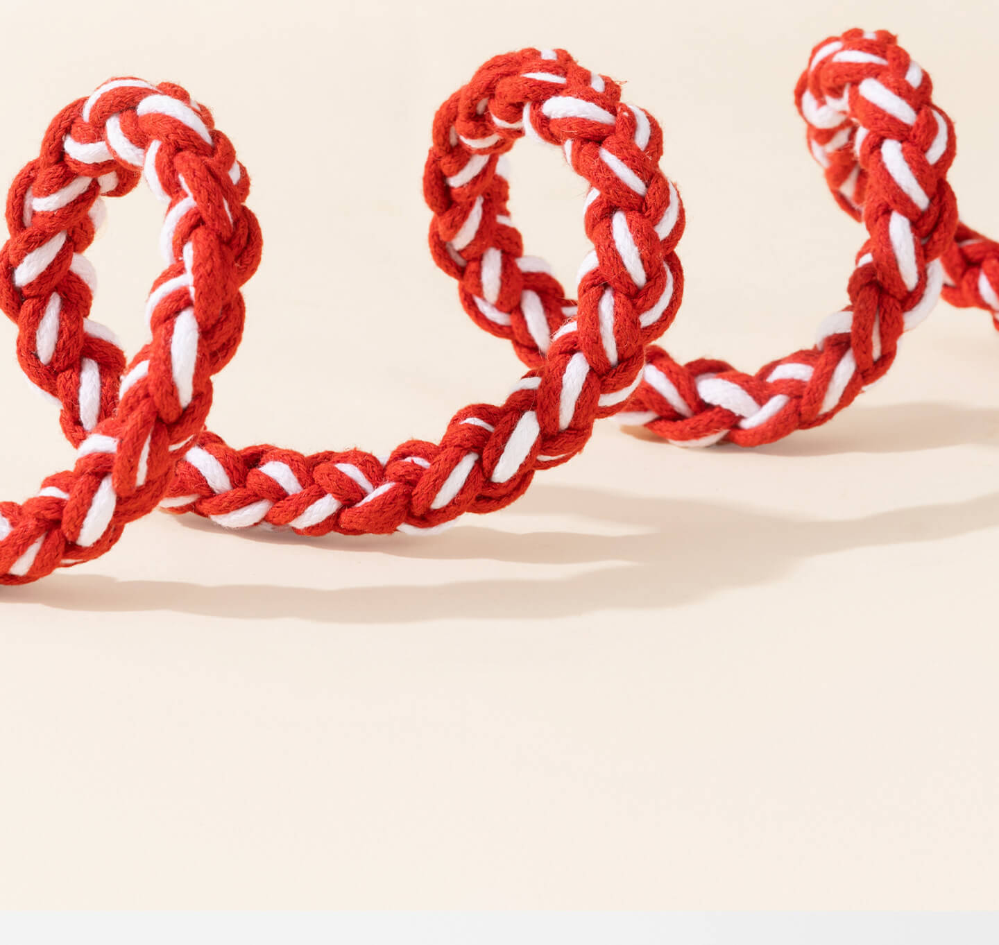 Handgewebtes Hunde-Halsband- und Leinen-Set