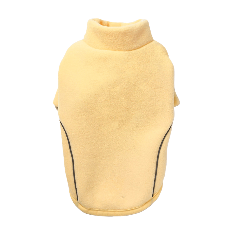 Dog Hiking Fleece Base Layer - Yellow