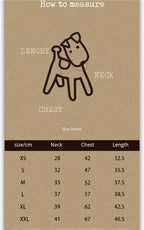 Dachshund Winter Knit Vest