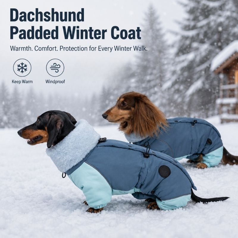 Dachshund Padded Winter Coat